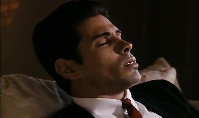 Fine fellatio elation job with ample stream on back