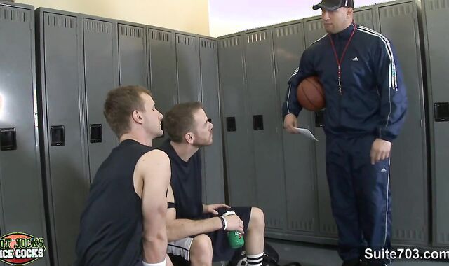 adorable-looking boners plumb In The Locker Bedroom