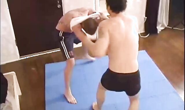 Jacob And Kai Grapple