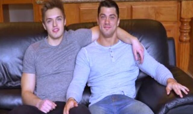 18 age nubile Muscle man Collin Spread Blake's grubby caboose