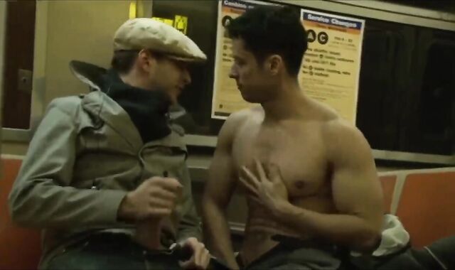 youngster Gargles fattest spear On Subway!