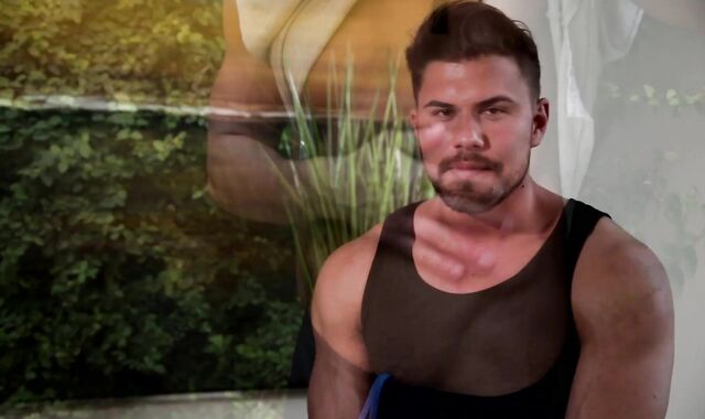 Next Door Masculine: Vincent: Flexing and Slobbering Geyser