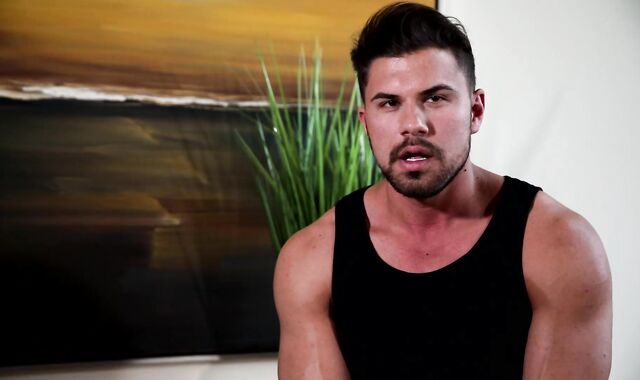 Next Door Masculine: Vincent: Flexing and Slobbering Geyser