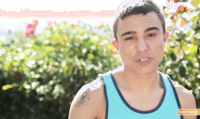 Next Door Youngster: Ace's Golden Fever by the Pool