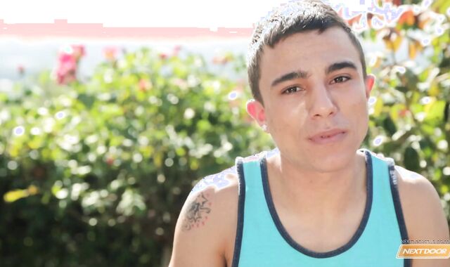 Next Door Youngster: Ace's Golden Fever by the Pool