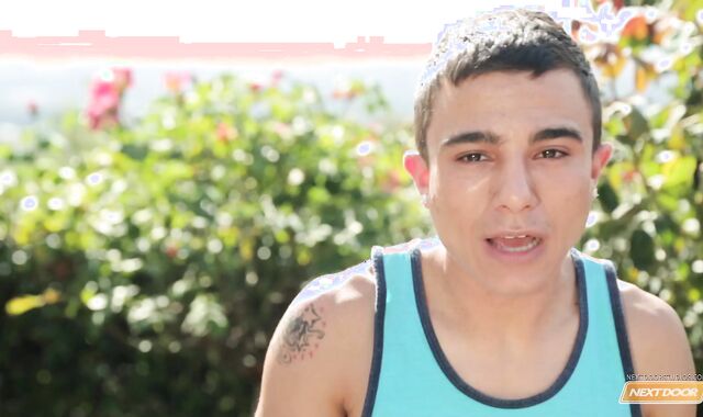 Next Door Youngster: Ace's Golden Fever by the Pool