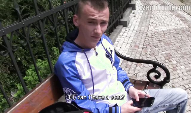 Czech Hunter: Bashful Banker Takes His First-ever SUCKY-SUCKY Currency at Embassy