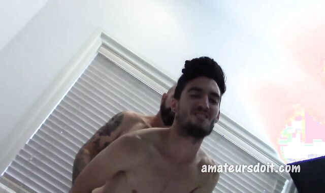 AmateursDoIt - Xavier Werks in company with Xavier asslicking