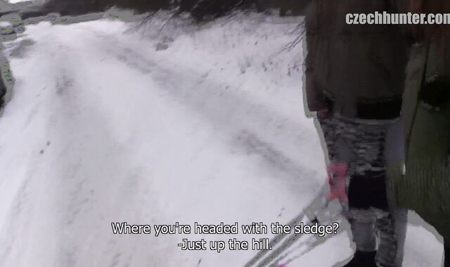 Czech Hunter: Sledding down the slopes of zeal