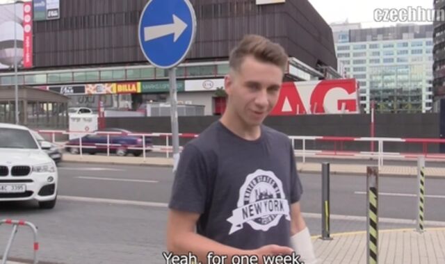 Czech Hunter: First-ever Meeting with a Wounded Heart