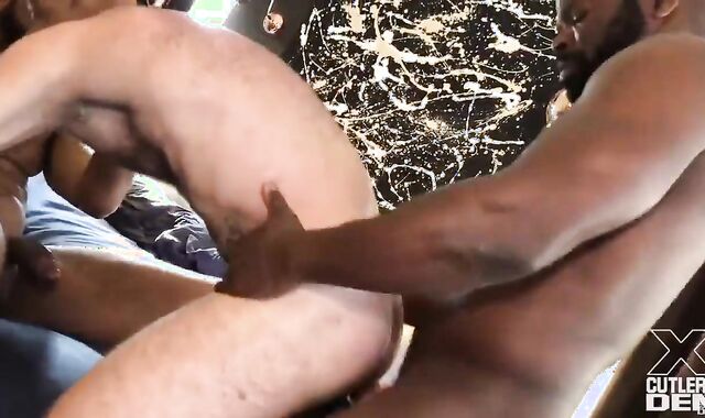 Big black cock giant darksome shlong