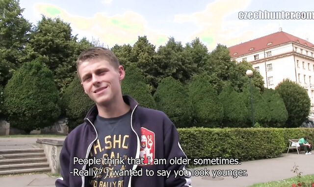 Czech Hunter: Florist's Cock-squeezing Underpants