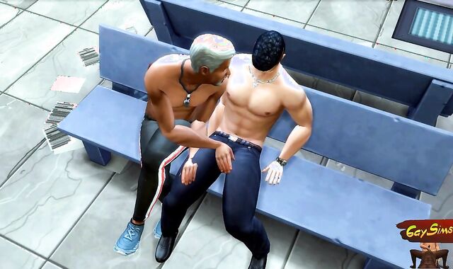 Pervert older Fit coach Tricked And fucked A stellar twunk - WickedWhims