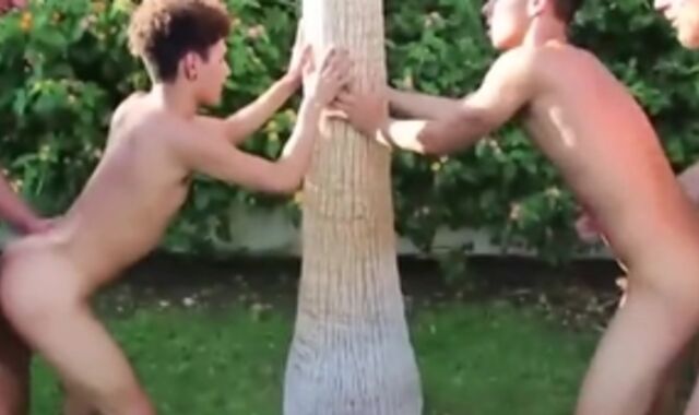 GayHub24.com - Cade Maddox And Marco Paris Tag Crew lads moist