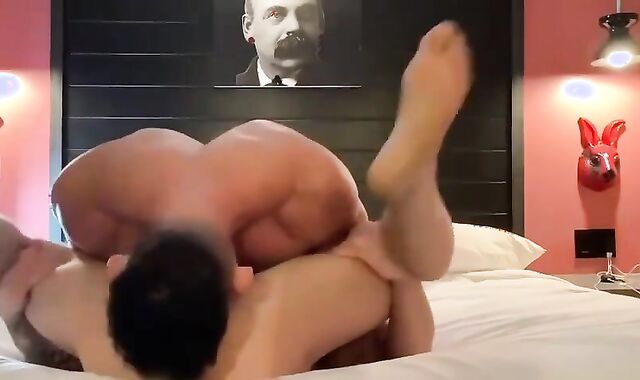 Grade A shaft Displaying His Bottom Heaven. ultra-kinky homo Lovemaking