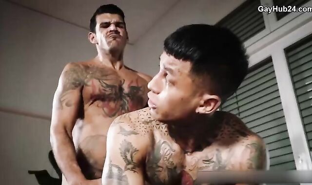 obscene lads Have unprotected assfucking pleasure