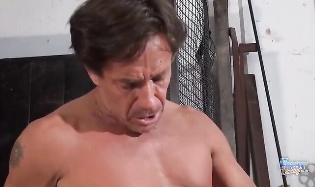 older fellow Still Got It. fascinating homo Hump