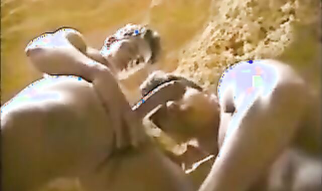 Isolated Beach Cove lovers