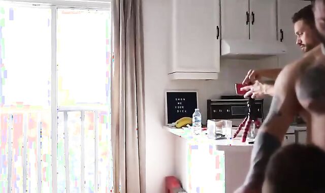 3-some Fuc. ultra-kinky homo Romp