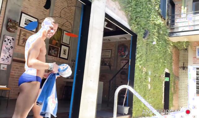 AmateurGayPOV: Beachfront Sodomy with Stepbrother