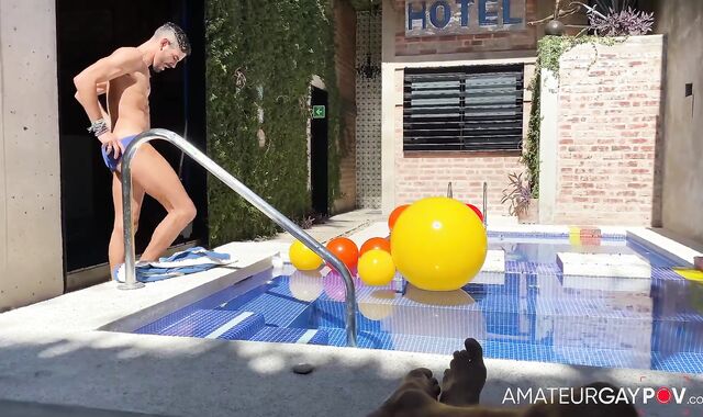 AmateurGayPOV: Beachfront Sodomy with Stepbrother