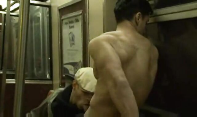 Hasty Subway deep throat