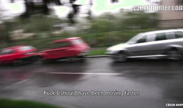 Czech Hunter: Underneath a Drenched Tree with 2 Bombshells