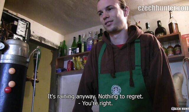 Czech Hunter: Underneath a Drenched Tree with 2 Bombshells