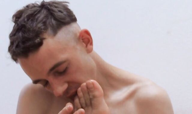 Messy Scout: Messy euro first-timer rear end smash in office