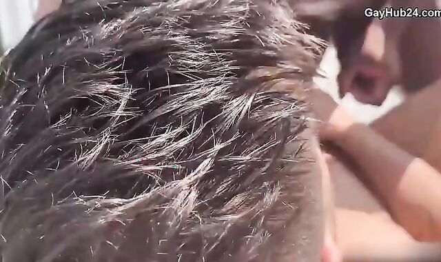 Bi-racial unprotected a bit of culo