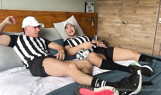 Dan After Game. kinky queer Lovemaking