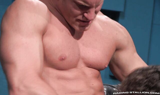 RagingStallion.com - Jaxton Wheeler is a finest towheaded hair