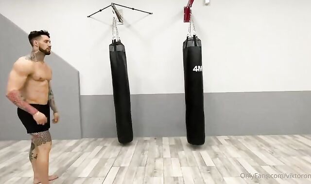 Stiff Gam Exercise With My Colleague Then Showered jointly