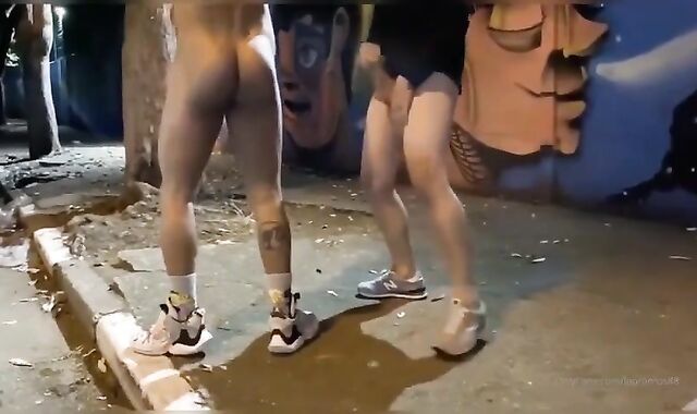 fuck At A Public Camper Stop. filthy gay Bang-out