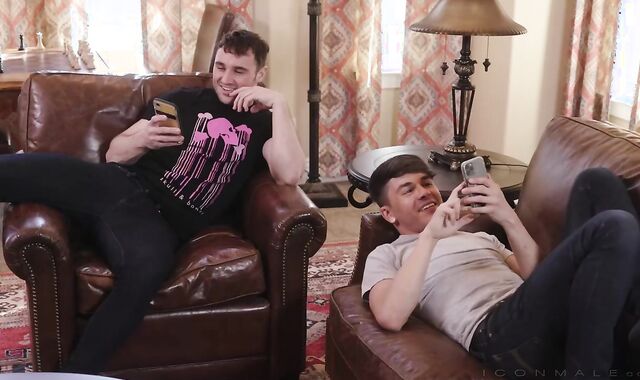 Icon Masculine: Mature Dad Shoots a load Youthful Jocks Virgin with Massive Trunk