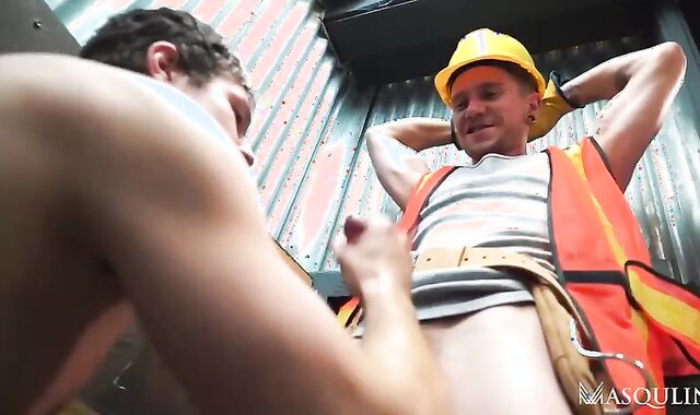 Demolsihing The Gloryhole - Colt Spence And Benjamin Blue
