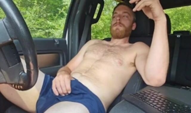 str8 appetizing Ginger CarJerk delight N jizm