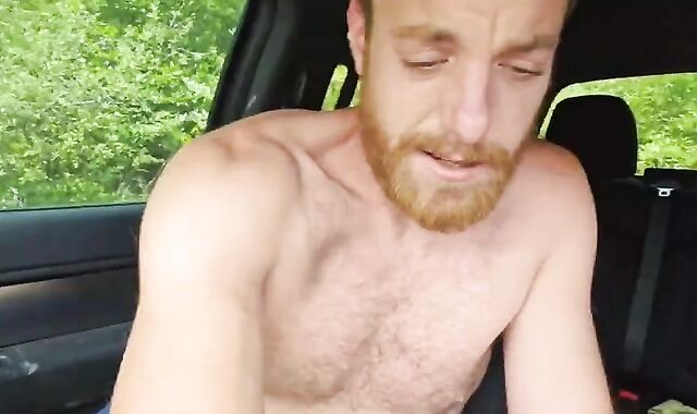 str8 appetizing Ginger CarJerk delight N jizm