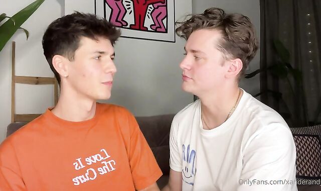 Jay And Xander Q&A And blow-job