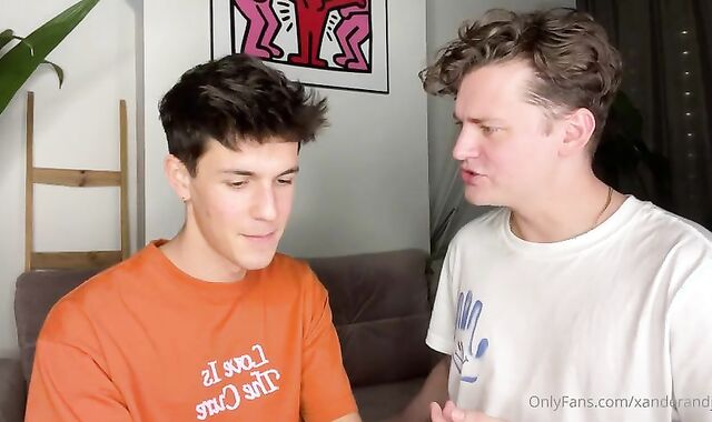 Jay And Xander Q&A And blow-job