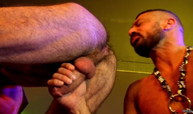 Jake Nicola drills Marco Napoli's booty in the pub