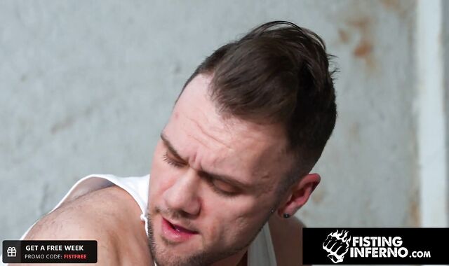 Fur Covered Bootied Prisoner Fisted By Newcummer Convict - Ace Stallion, Blaze Austin - FistingInferno