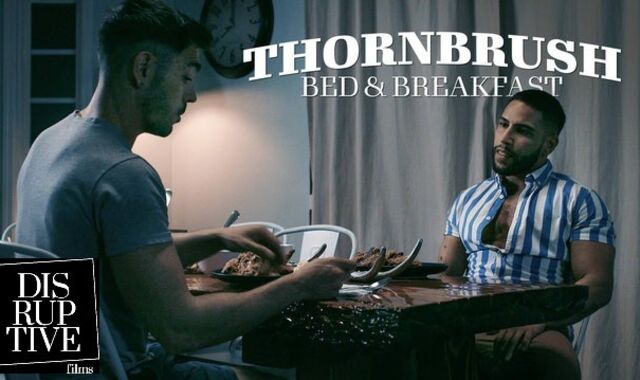 Perverted Bed and Breakfast Owner Slinks On and Smashes Stranded Jock - Nico Coopa, Brock Banks