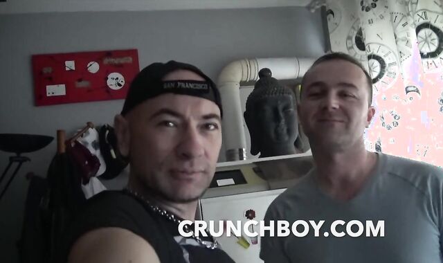 New CRUNCHBOY realase, ROMANTIk porked sans a rubber and creampied by FATHER imperious