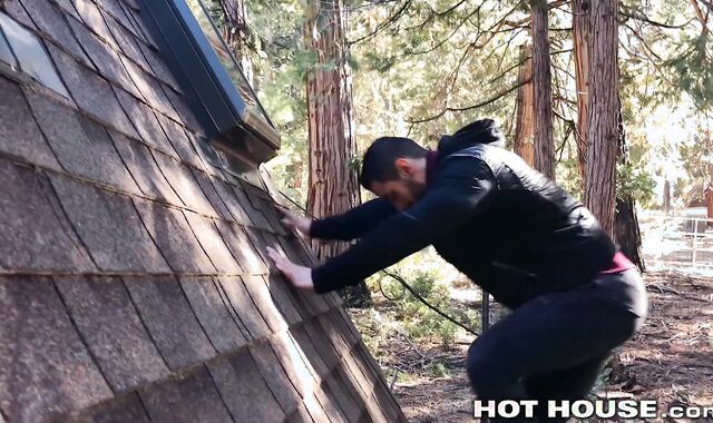 HotHouse - Caught Jerking Off Jock Gets Smashed Rock Hard By Muscled Teddy