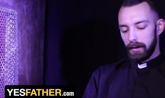 YesFather - Catholic Dude Dakota Confesses His Insatiable Sins To Dad Johnny That Gets Them Nasty