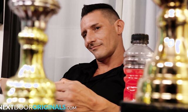 NextDoorStudios - Mind-Sucking Coach Showcases Unshaved Dude That He Has Still Got It