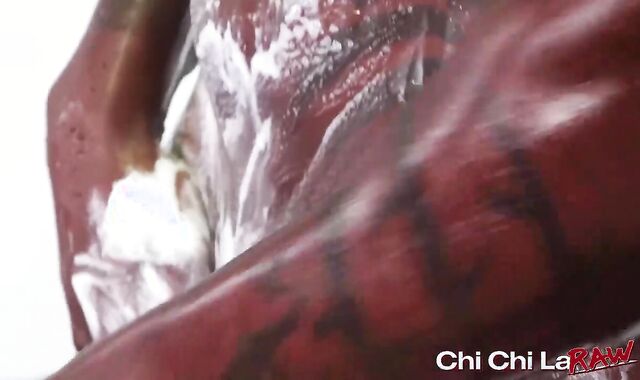 Ebony otter Marcel Eugene donk breeds Otto Sampson after INHALE OFF