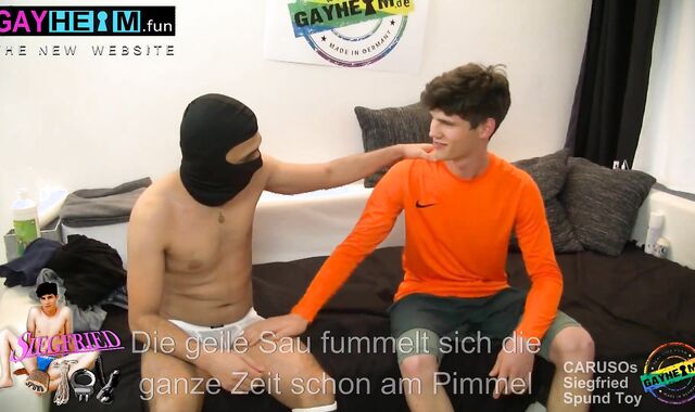 scarcely barely legal yr old German twunk from Bavaria lets himself be fisted and boinked by the doctor