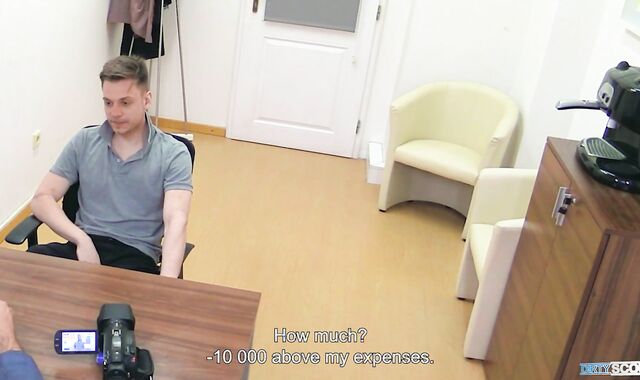 BigStr - A Wild Suggest From A Recruiter Is Accepted As The Stud Truly Needs The Job